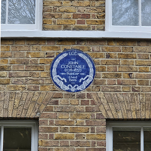 hampstead walks john constable blue plaque original 500 x 500